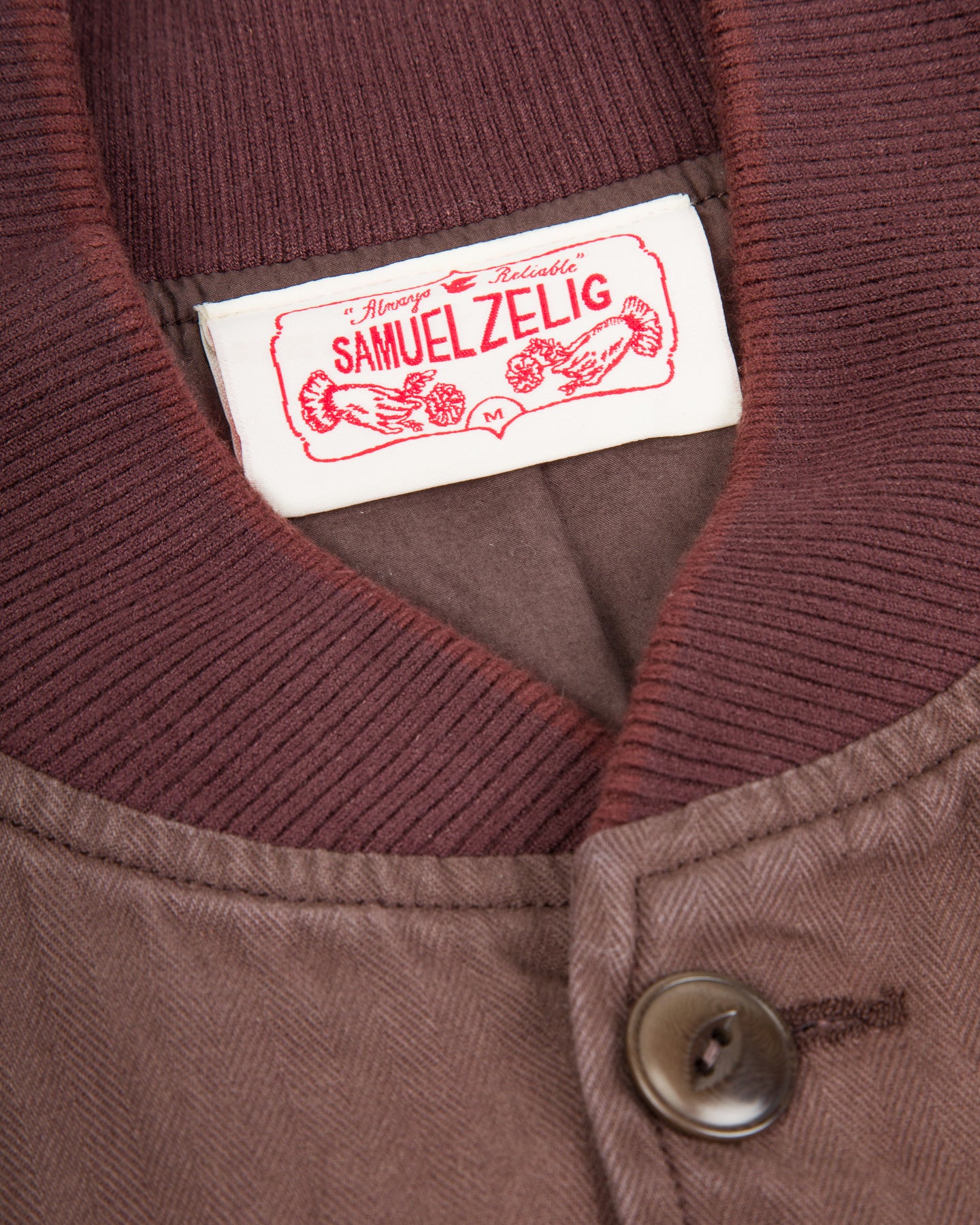 Samuel Zelig Film Jacket - Faded Brown - Standard & Strange