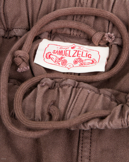 Samuel Zelig Film Pant - Faded Brown - Standard & Strange