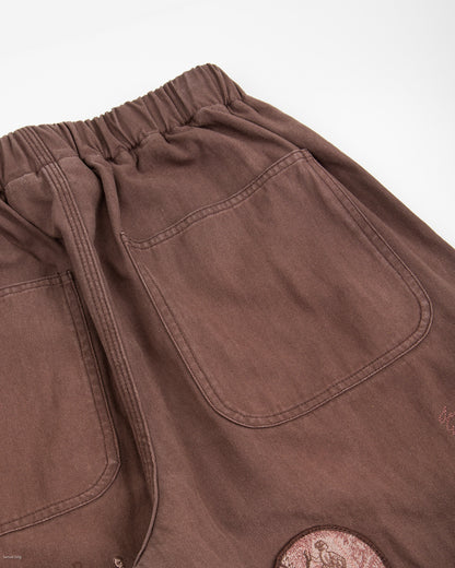 Samuel Zelig Film Pant - Faded Brown - Standard & Strange