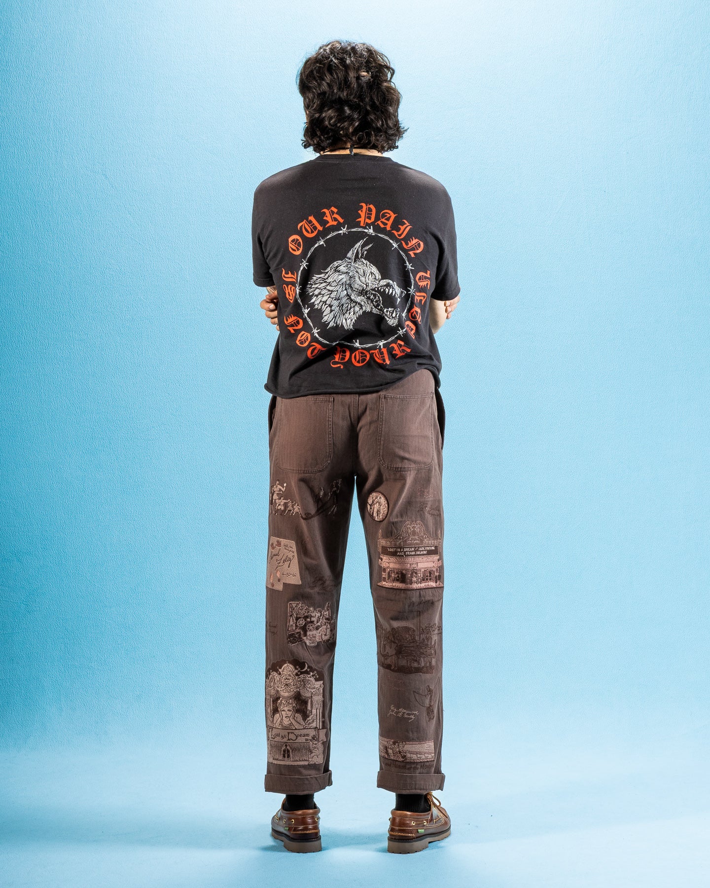 Samuel Zelig Film Pant - Faded Brown - Standard & Strange