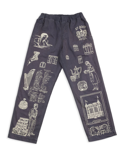 Samuel Zelig Hotel Pant - Navy - Standard & Strange