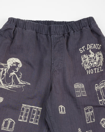 Samuel Zelig Hotel Pant - Navy - Standard & Strange