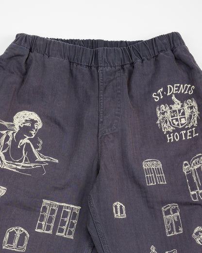 Samuel Zelig Hotel Pant - Navy - Standard & Strange