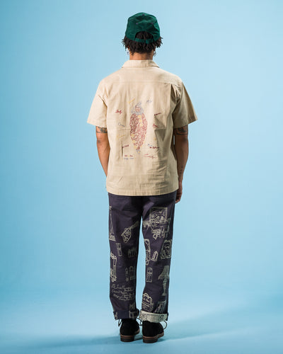 Samuel Zelig Hotel Pant - Navy - Standard & Strange