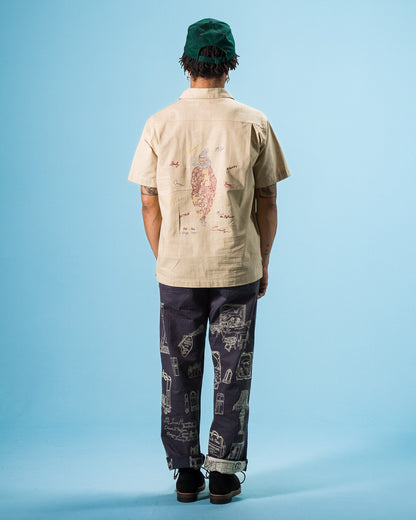 Samuel Zelig Hotel Pant - Navy - Standard & Strange