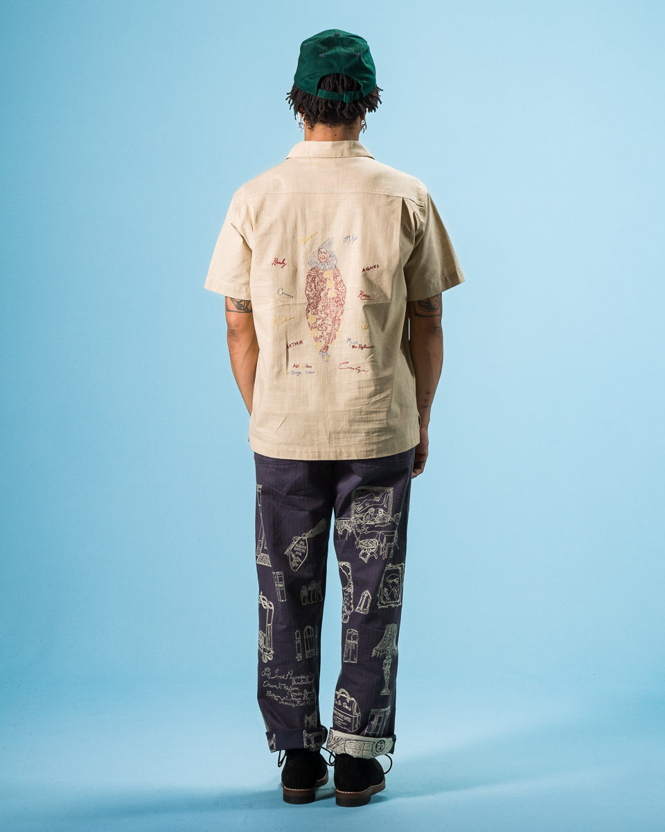 Samuel Zelig Hotel Pant - Navy - Standard & Strange