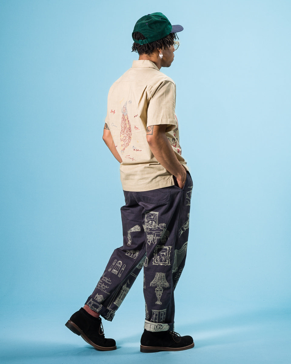 Samuel Zelig Hotel Pant - Navy – Standard & Strange