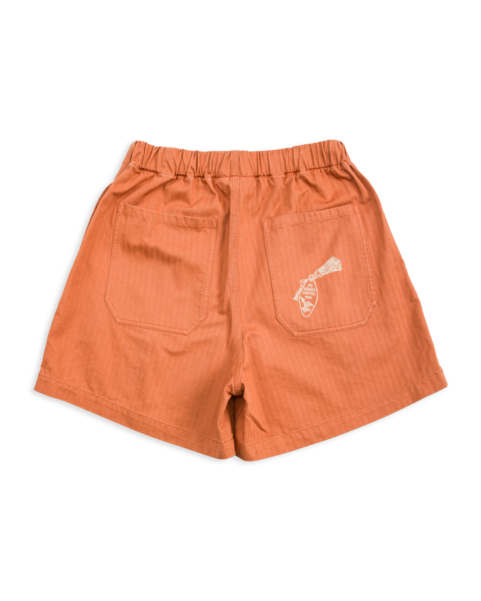 Samuel Zelig Hotel Short - Terracotta – Standard & Strange