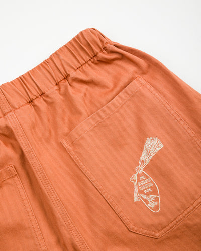 Samuel Zelig Hotel Short - Terracotta - Standard & Strange
