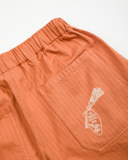 Samuel Zelig Hotel Short - Terracotta - Standard & Strange