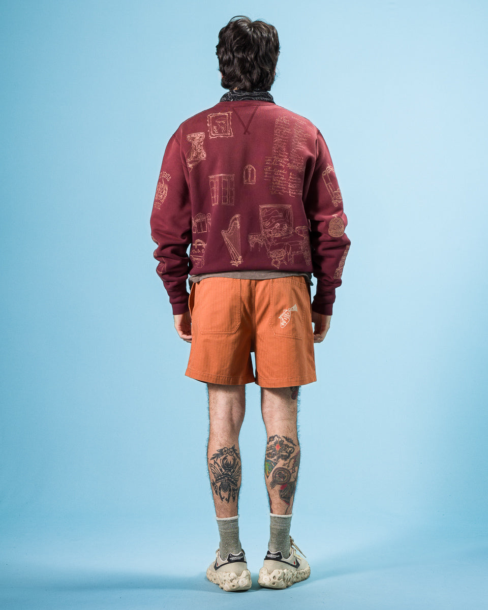 Samuel Zelig Hotel Short - Terracotta – Standard & Strange