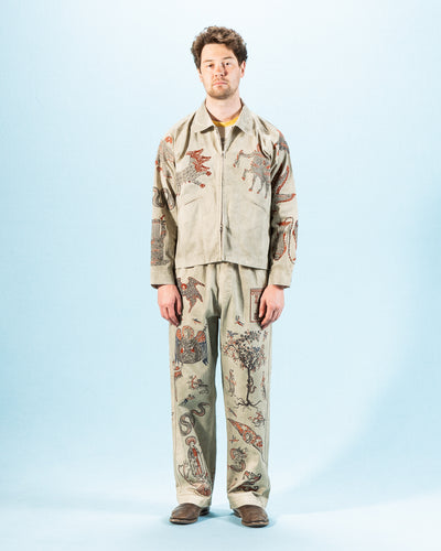 Samuel Zelig Medieval Pant - Smoke Grey - Standard & Strange