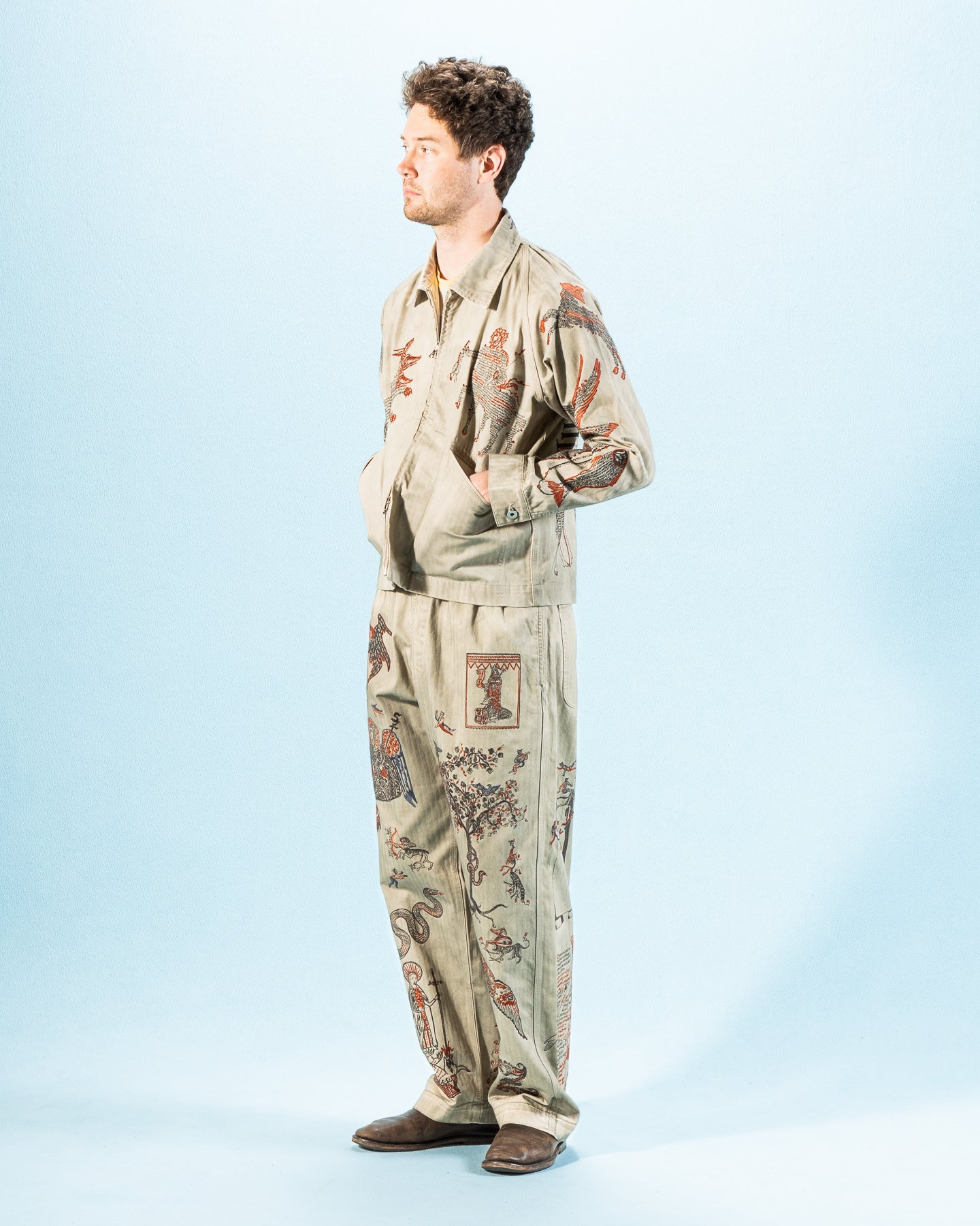 Samuel Zelig Medieval Pant - Smoke Grey - Standard & Strange