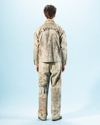 Samuel Zelig Medieval Pant - Smoke Grey - Standard & Strange