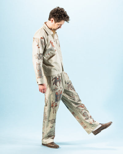 Samuel Zelig Medieval Pant - Smoke Grey - Standard & Strange
