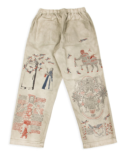 Samuel Zelig Medieval Pant - Smoke Grey - Standard & Strange