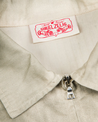 Samuel Zelig Medieval Zip Jacket - Smoke Grey - Standard & Strange