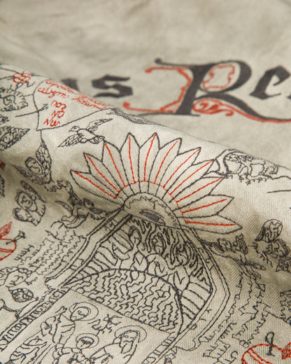 Samuel Zelig Medieval Zip Jacket - Smoke Grey - Standard & Strange