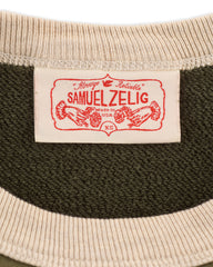 Samuel Zelig Tiburon Crewneck - Green/Oatmeal - Standard & Strange