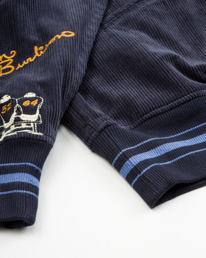 Samuel Zelig Varsity Jacket - Navy - Standard & Strange