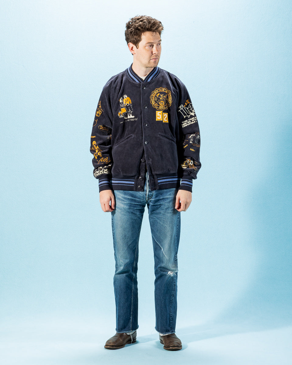 Varsity Jacket - Navy – Standard & Strange