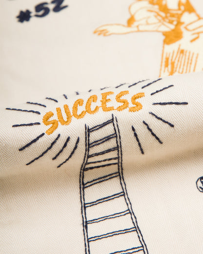 Samuel Zelig Varsity Pant - Ecru - Standard & Strange