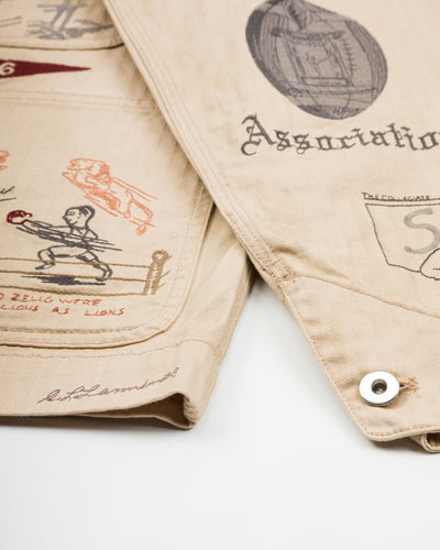 Samuel Zelig Yearbook Jacket - Smoke Taupe - Standard & Strange