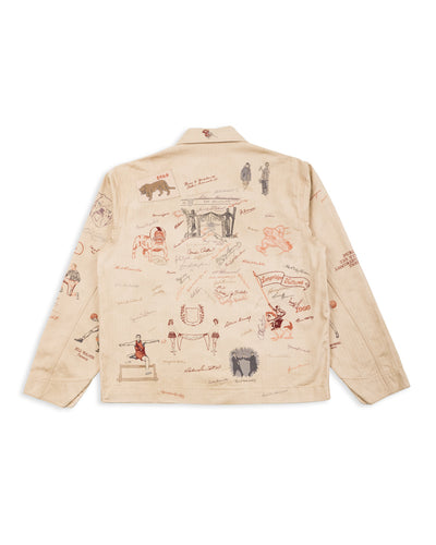 Samuel Zelig Yearbook Jacket - Smoke Taupe - Standard & Strange