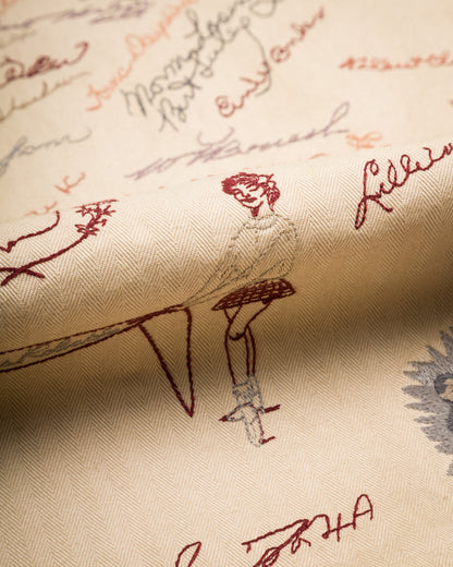 Samuel Zelig Yearbook Jacket - Smoke Taupe - Standard & Strange