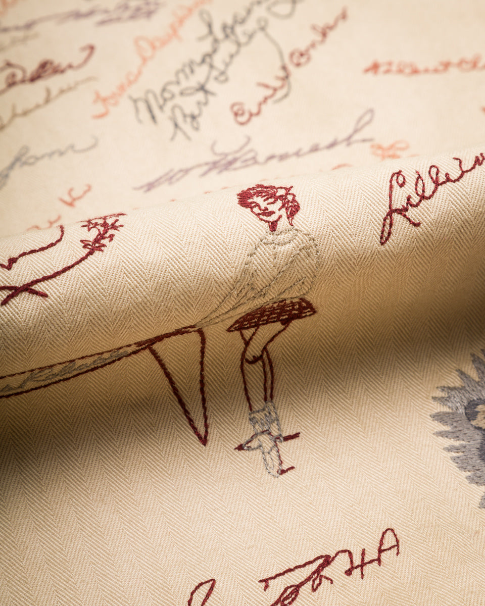 Samuel Zelig Yearbook Jacket - Smoke Taupe - Standard & Strange