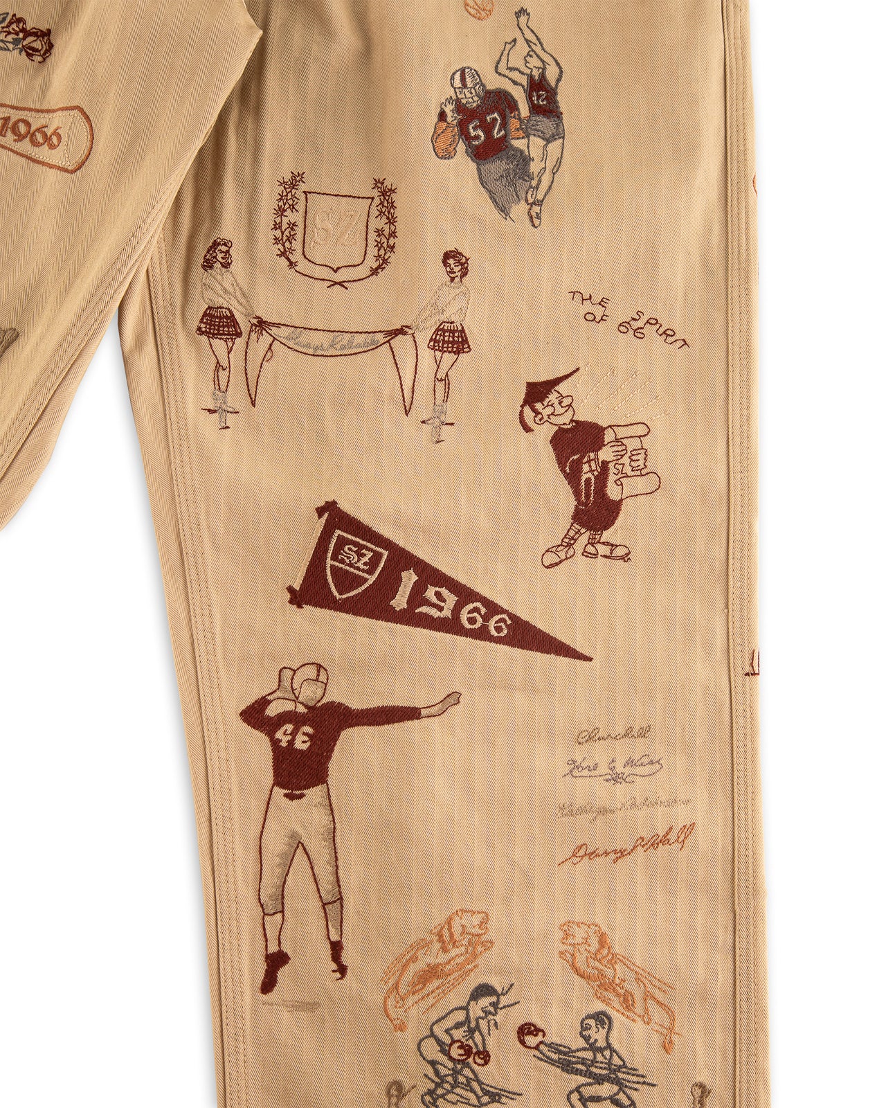 Samuel Zelig Yearbook Pant - Smoke Taupe - Standard & Strange