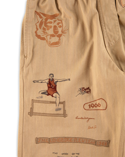 Samuel Zelig Yearbook Pant - Smoke Taupe - Standard & Strange