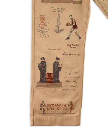 Samuel Zelig Yearbook Pant - Smoke Taupe - Standard & Strange