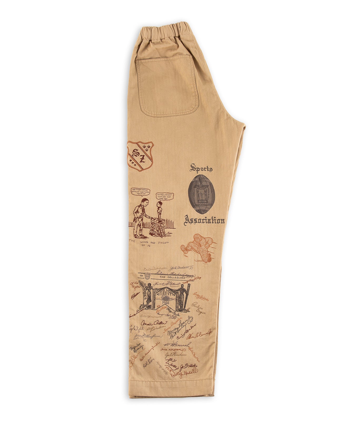 Samuel Zelig Yearbook Pant - Smoke Taupe - Standard & Strange