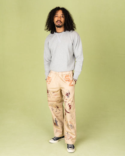 Samuel Zelig Yearbook Pant - Smoke Taupe - Standard & Strange