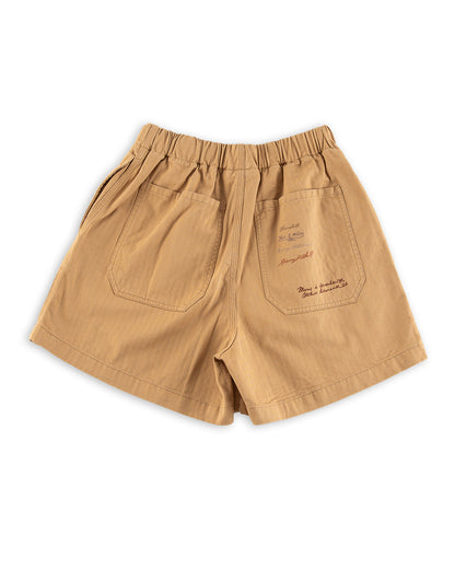 Samuel Zelig Yearbook Short - Khaki - Standard & Strange