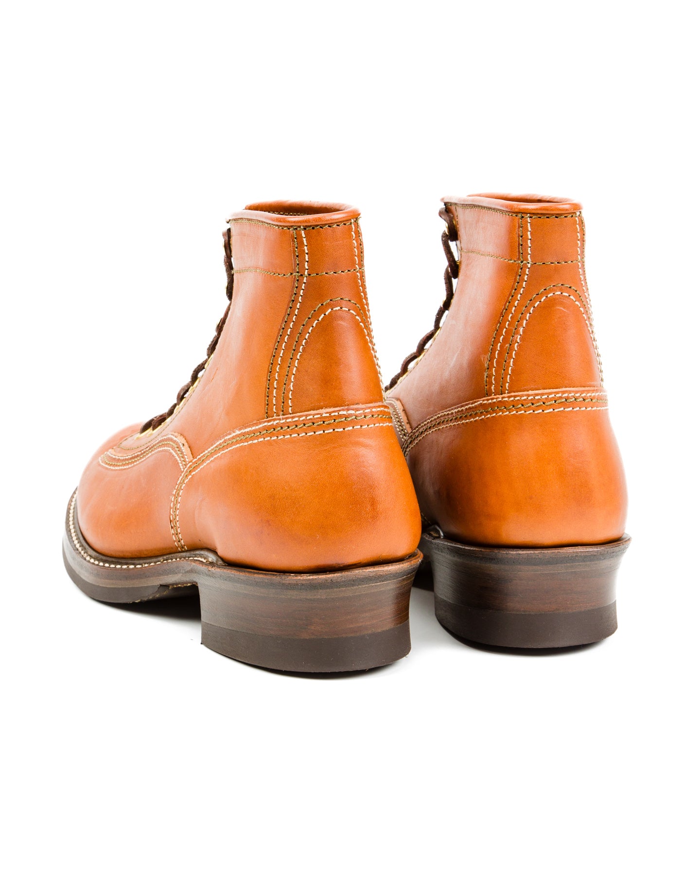 [Scratch & Dent] Donkey Puncher Boots - Cognac Badalassi 11.5E