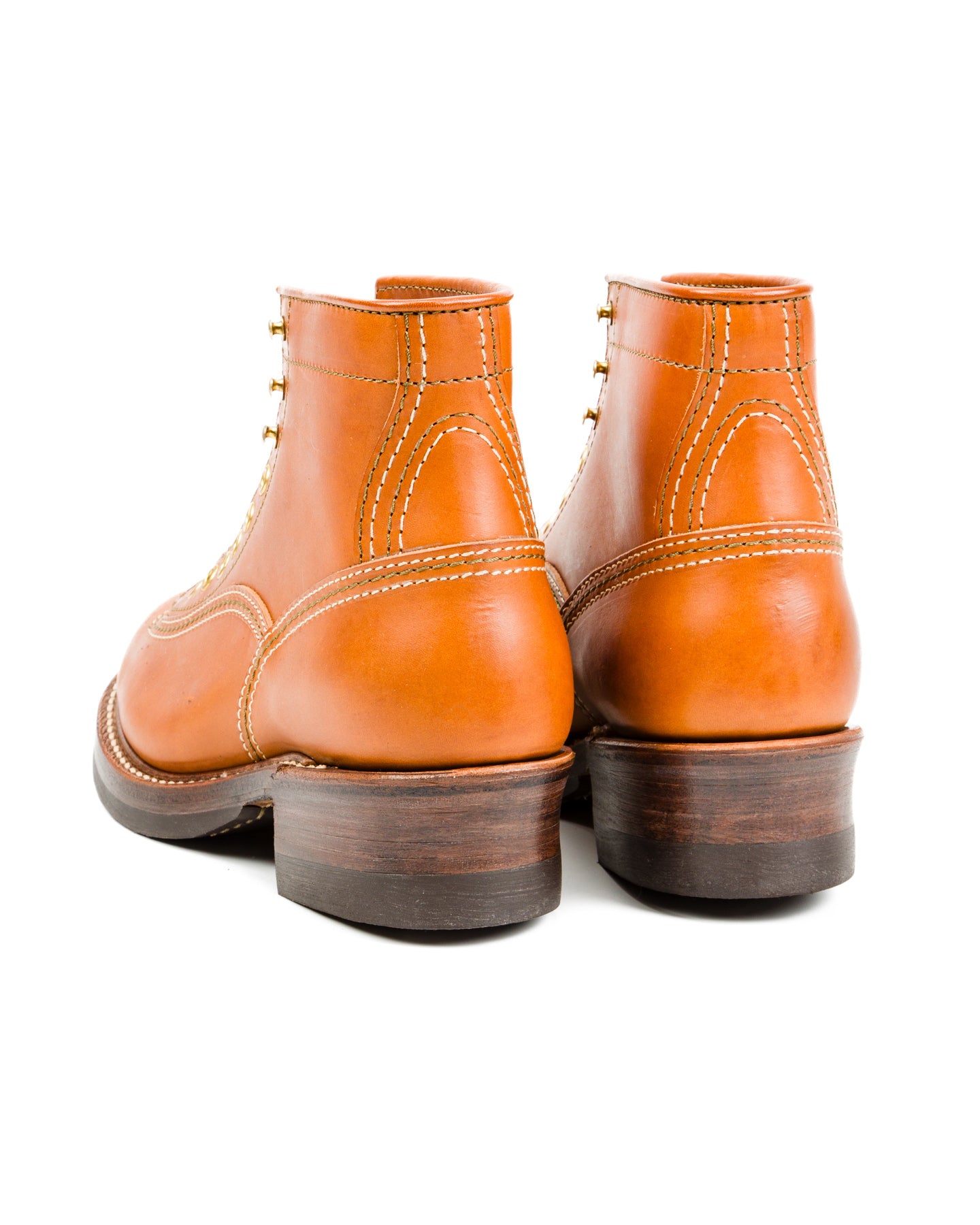 [Scratch & Dent] Donkey Puncher Boots - Cognac Badalassi 7