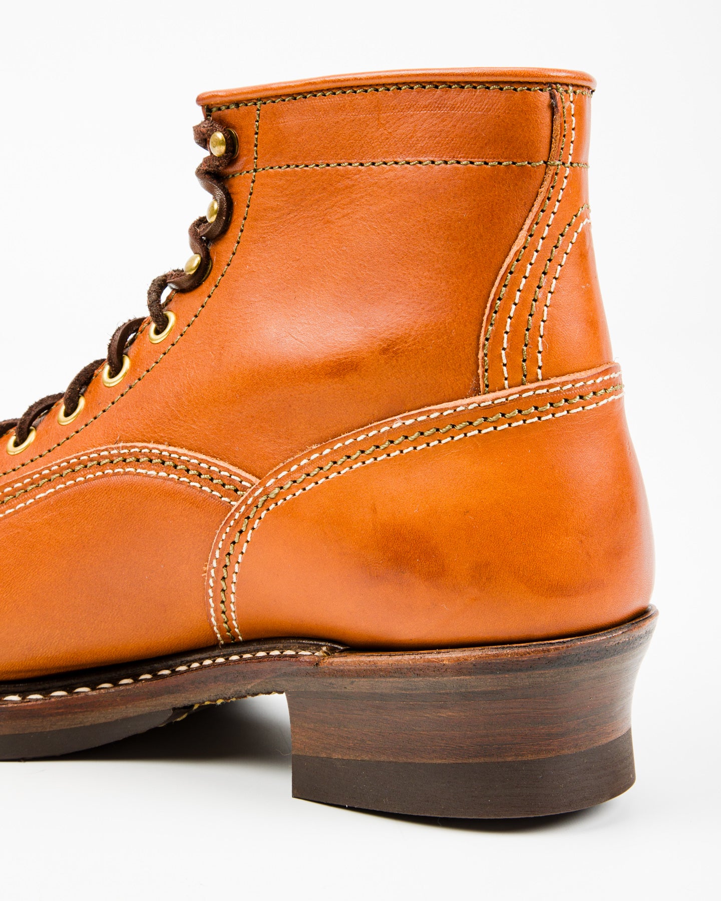 [Scratch & Dent] Donkey Puncher Boots - Cognac Badalassi 9E