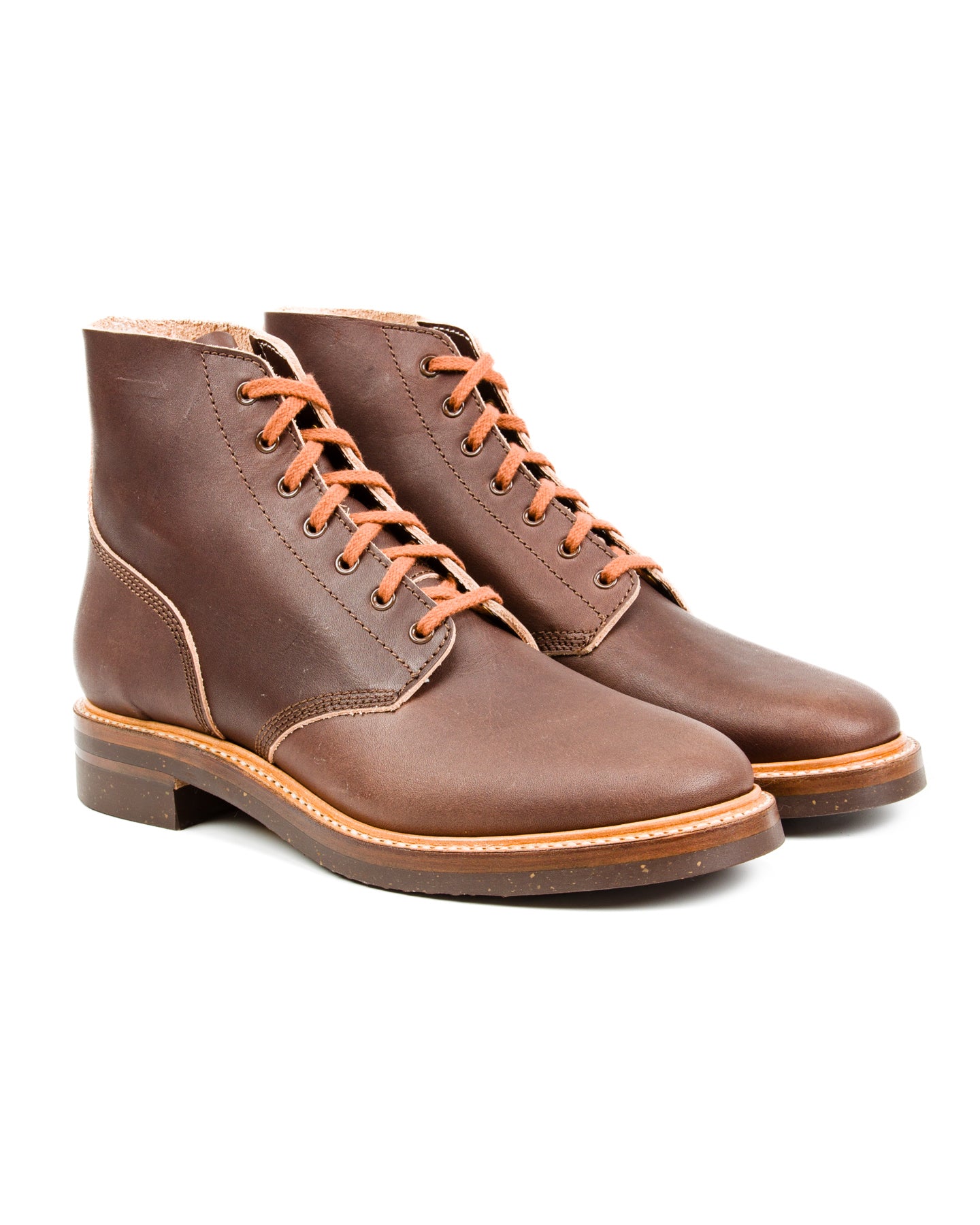 Scratch & Dent [Scratch & Dent] Sample M-43 Service Boots - Brown ??? Leather 10.5D - Standard & Strange