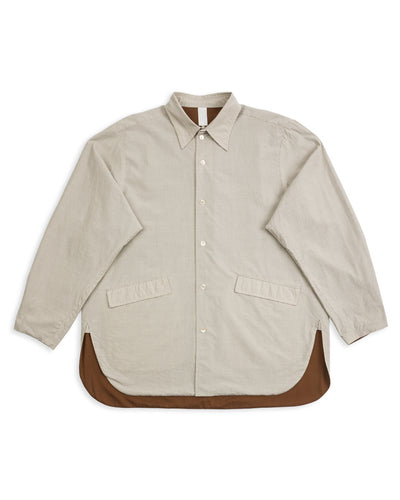 Senui Cover Shirt - Beige Kosen - Standard & Strange