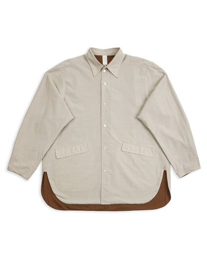 Senui Cover Shirt - Beige Kosen - Standard & Strange