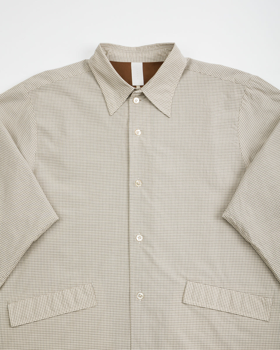Senui Cover Shirt - Beige Kosen - Standard & Strange