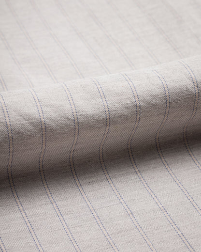 Senui Cover Shirt - Grey Beige Poplin - Standard & Strange