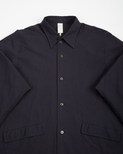 Senui Cover Shirt - Navy Seaisland Cotton - Standard & Strange