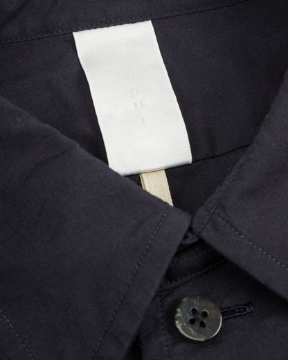 Senui Cover Shirt - Navy Seaisland Cotton - Standard & Strange