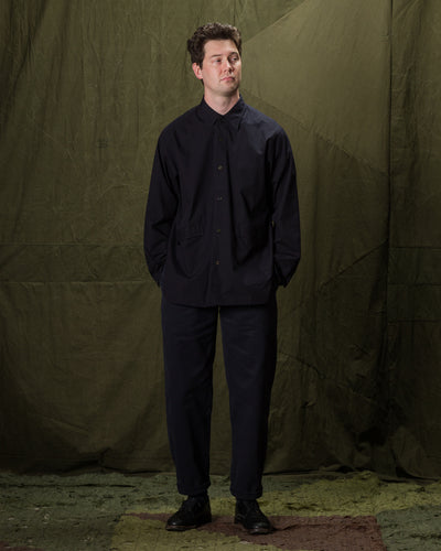 Senui Cover Shirt - Navy Seaisland Cotton - Standard & Strange