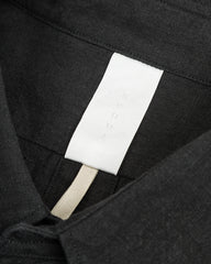 Senui Inside Pockets Shirt - Black Linen - Standard & Strange