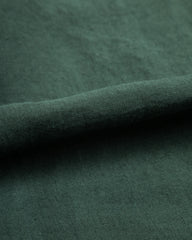 Senui Inside Pockets Shirt - Green Linen - Standard & Strange