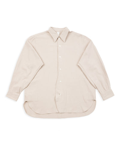 Senui Inside Pockets Shirt - Oyster Vintage Cotton Amundsen - Standard & Strange